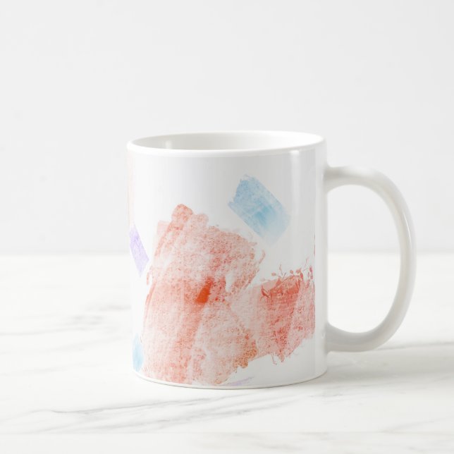 "PUSHING" Klassische Tasse, 11 oz Kaffeetasse (Rechts)
