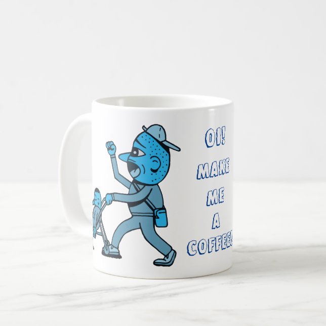 Pushstuhl Baby. Kaffeetasse (Vorderseite Links)
