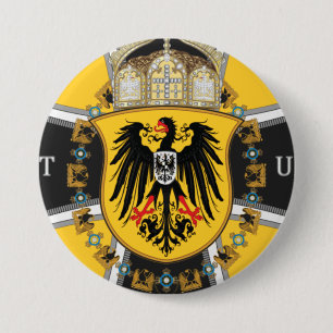 Pussia Keiser Flag Button