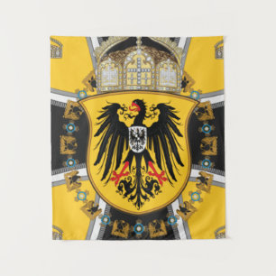 Pussia Keiser Flag Wandteppich