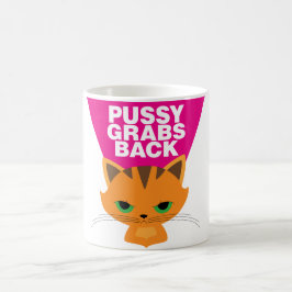 Pussy-Zupacken zurück Tasse