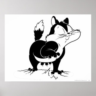 Pussyfoot Claws Poster