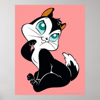 Pussyfoot Darling Kitty Poster