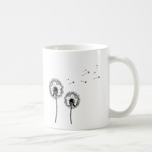 Pusteblume Kaffeetasse (Rechts)
