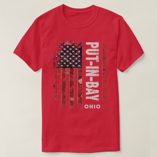 Put-in-Bay Ohio  T-Shirt (Design vorne)