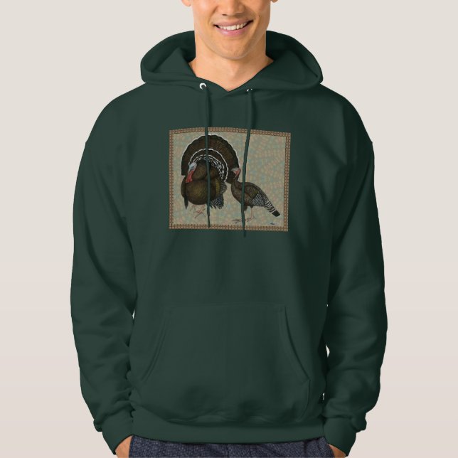 Puten Standard Bronze Portrait Hoodie (Vorderseite)