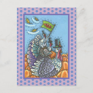 PUTENLAND USA, LUSTIGE THANKSGIVING-POLITIK POSTKARTE