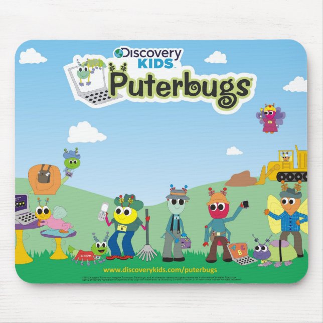 Puterbugs Mousepad (Vorne)