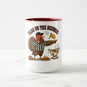Puterstunde Truthahn Erntedankfest Design Tasse