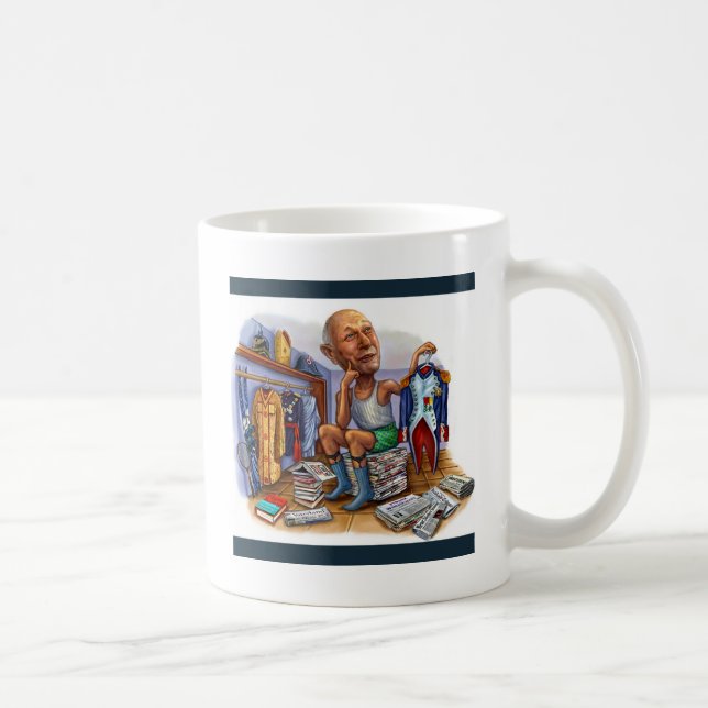 Putin auf dem Ritz Kaffeetasse (Rechts)