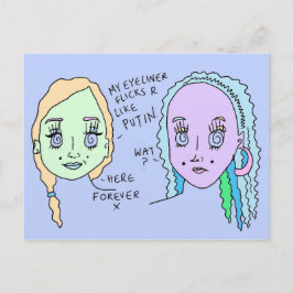 Putin Baby | Postkarte | #overgehört