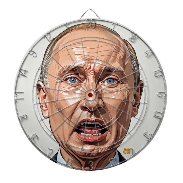 Putin Dartboard - Take Your Best Shot! Dartscheibe (vorne)