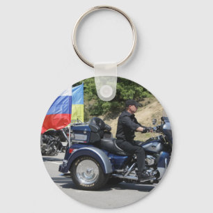 Putin fährt einen Trike! Schlüsselanhänger