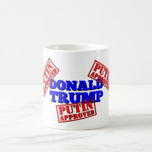 Putin genehmigte Trumpf-Kaffee-Tasse Tasse