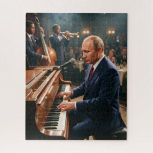 Putin Jazz Klavier New Orleans Blues Puzzle