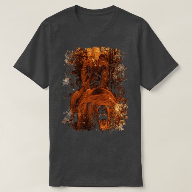 Putin Riding Bar T-Shirt (Design vorne)
