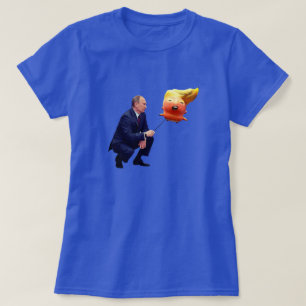 Putin spielt mit Trump Ballon T-Shirt