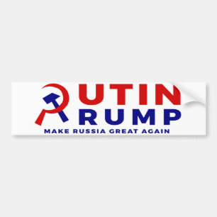 Putin-/Trumpf-Autoaufkleber Autoaufkleber