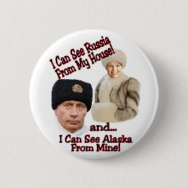 Putin und Palin Button