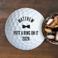 Putt a Ring on It Golf Junggesellenabschied Hochze