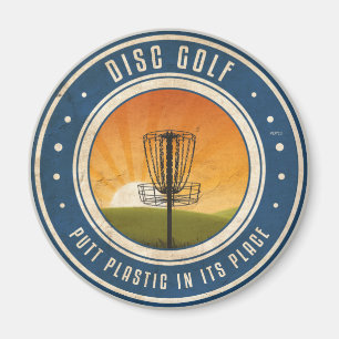 Putt-Kunststoff an seiner Stelle Magnet