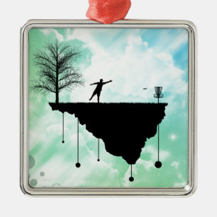 Putt-Kunststoff an seiner Stelle Silbernes Ornament