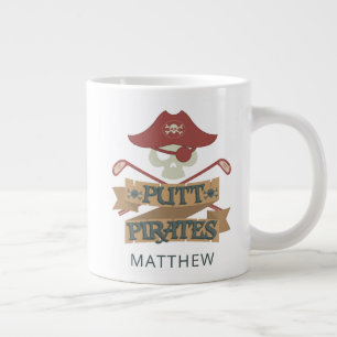 Putt Pirates Golfing Hobby Personalisiert Jumbo-Tasse