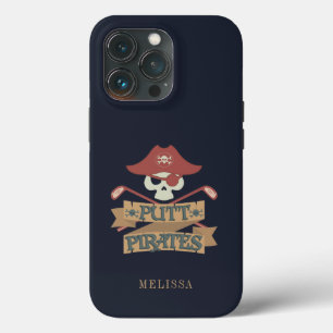 Putt Pirates Golfing Hobby Sports Case-Mate iPhone Hülle