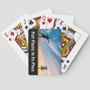 Putt Plastic in its Place Spielkarten