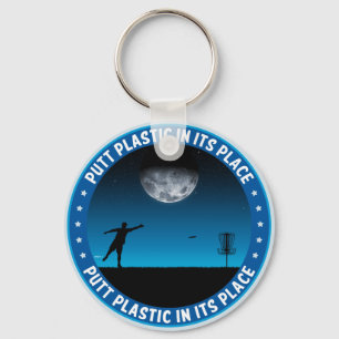 Putt Plastik an seiner Stelle #8 Schlüsselanhänger