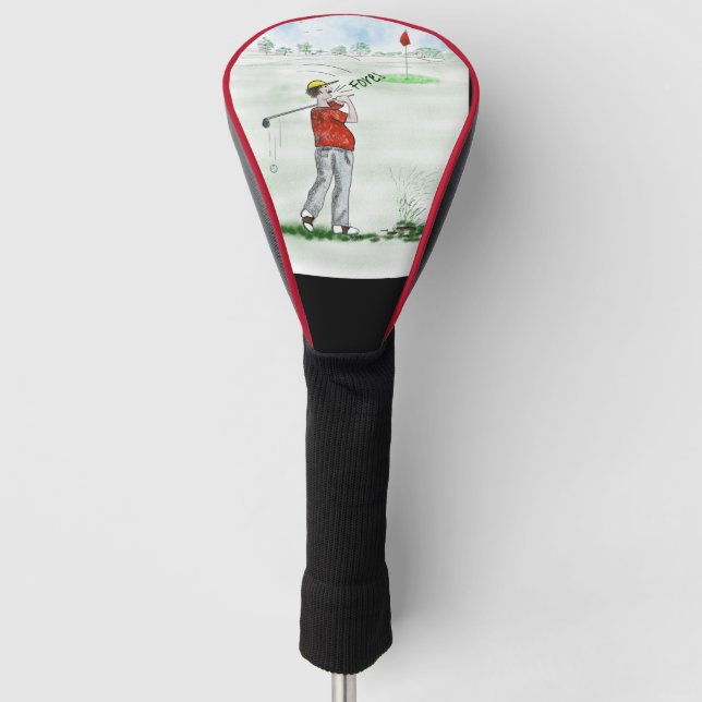 Putter-Abdeckung Golf Headcover (Vorderseite)