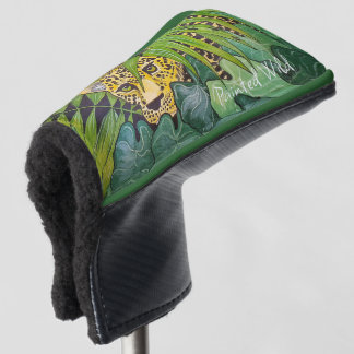 Putter Abdeckung Leopard Painted Wild Golf Headcover