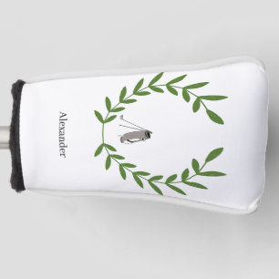 Putter Abdeckung mit Laurel Wreath und Golf Bag Headcover