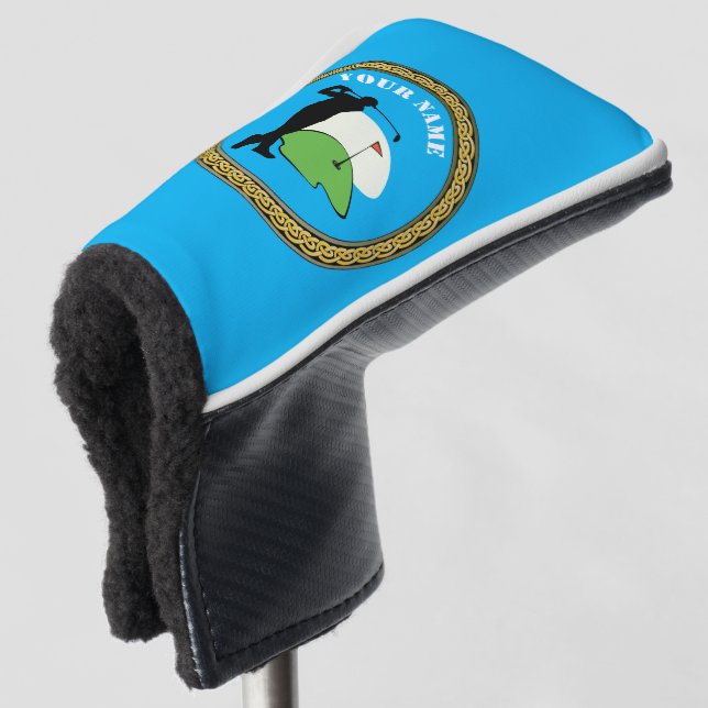 Putter Cover - Custom Golf - Name hinzufügen Golf Headcover (3/4 Vorderseite)