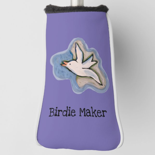 Putter Cover for Birdie Lovers Golf Headcover (Rotieren 90)