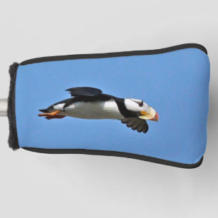 Putter Cover mit Puffin Golf Headcover