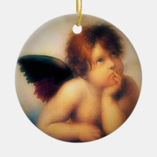 Putti Angel Keramik Ornament