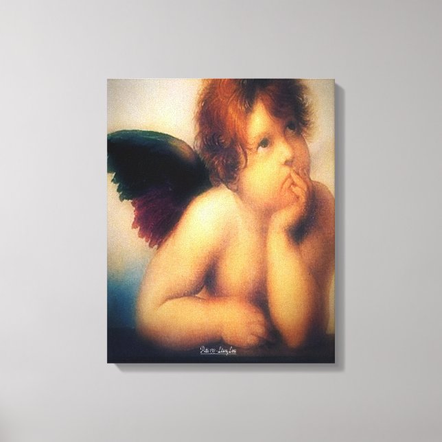 Putti Angel Leinwanddruck (Vorderseite)