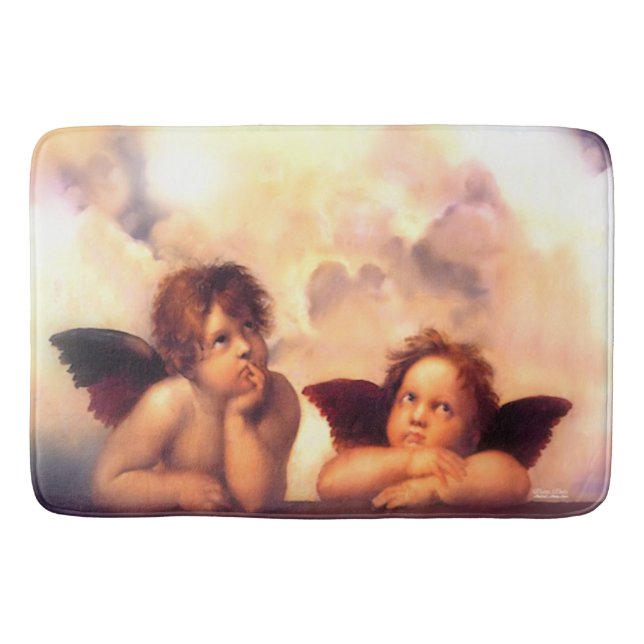 Putti Pair of Angels Badematte (Vorderseite)