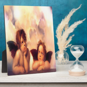 Putti Pair of Angels Fotoplatte