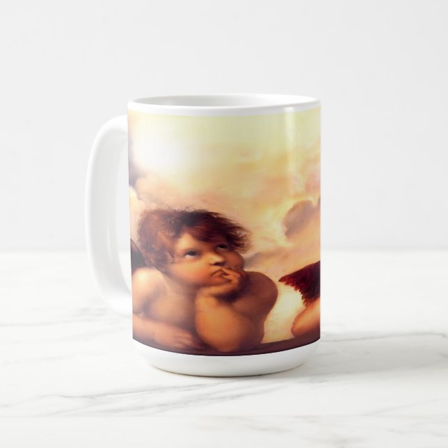 Putti Pair of Angels Kaffeetasse (Vorderseite Links)