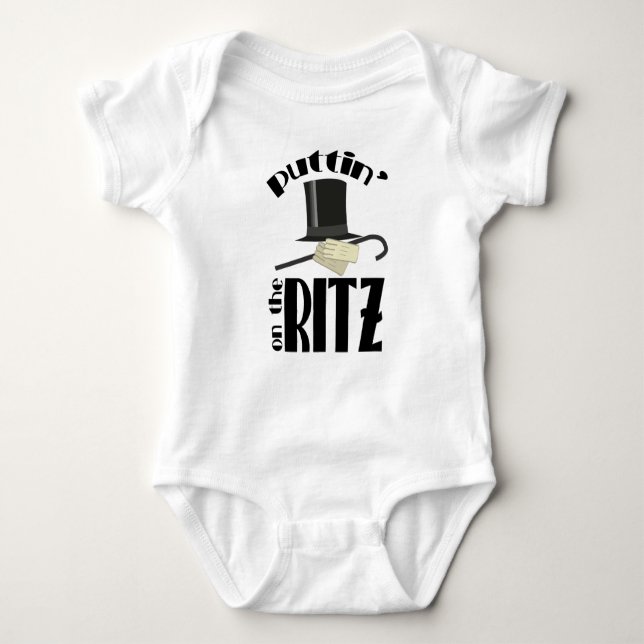 Puttin Ritz Baby Strampler (Vorderseite)