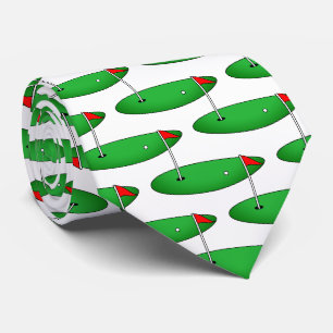 Putting Green Druck Halstuch Geschenk für Golfer Krawatte