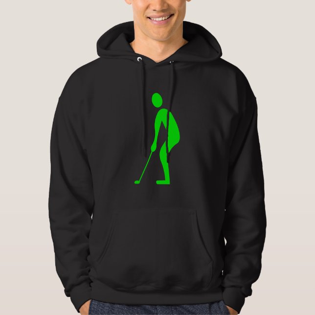 Putting - Green Hoodie (Vorderseite)