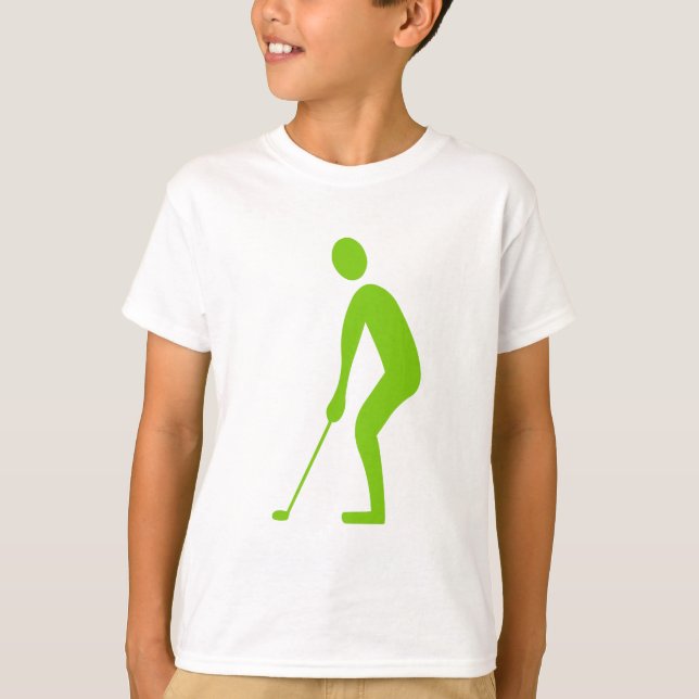 Putting - Martian Green T-Shirt (Vorderseite)