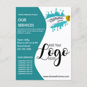 Putzposter STUDIO Plakat Flyer Postca Postkarte