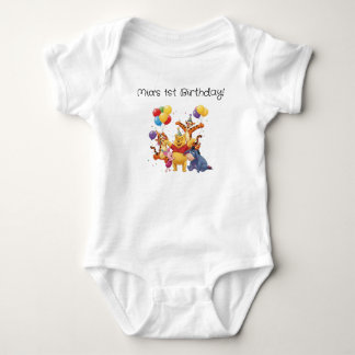 Puuh-Bär und die Bande Geburtstag Baby Strampler