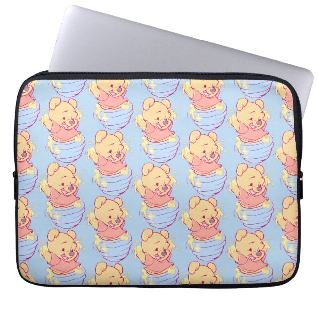 Puuh-Laptophülle Laptopschutzhülle (Vorderseite)
