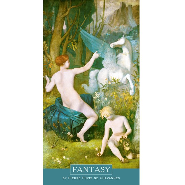 Puvis de Chavannes Fantasy Pegasus CC0036 Poster (Von Creator hochgeladen)