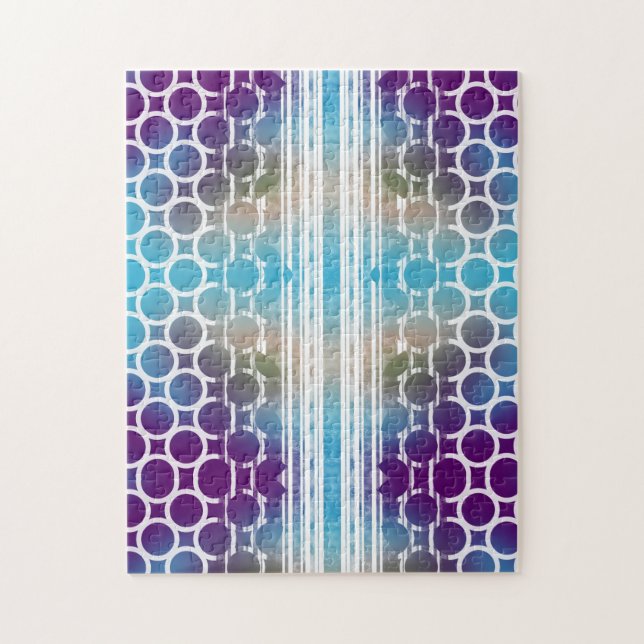 Puzzel abstract design, moeilijke puzzel puzzle (Vertikal)